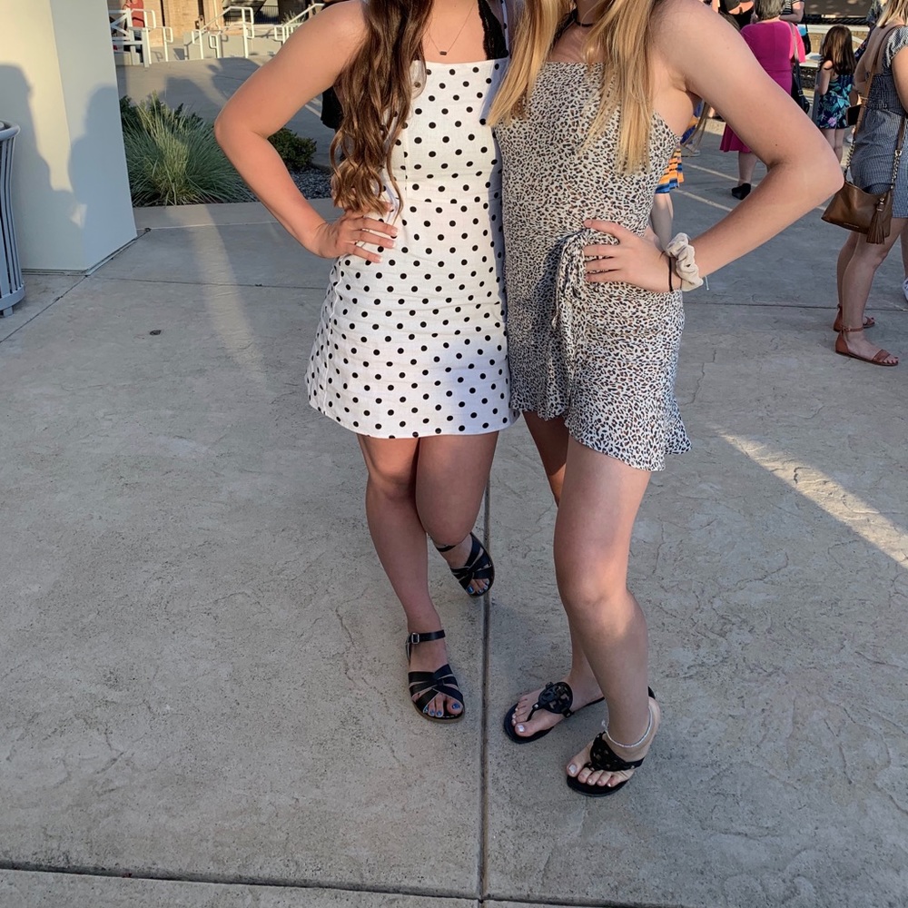 Abercrombie and Fitch cheetah print dress